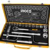 Caja herramientas 24 piezas 1/2" INGCO