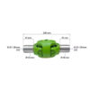 Nudo puente delantero ZF APL-735 Tractor John Deere