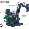 MINI EXCAVADORA DORMAK DK72 800 S
